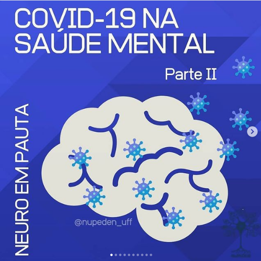A segunda parte do #NeuroEmPauta abordando como o SARS-CoV-2  pode levar a alterações psiquiátricas.

#COVID19 #neurociências #psiquiatria #endocrinologia #divulgaçãocientífica
instagram.com/p/CA3xvWmgNPO/