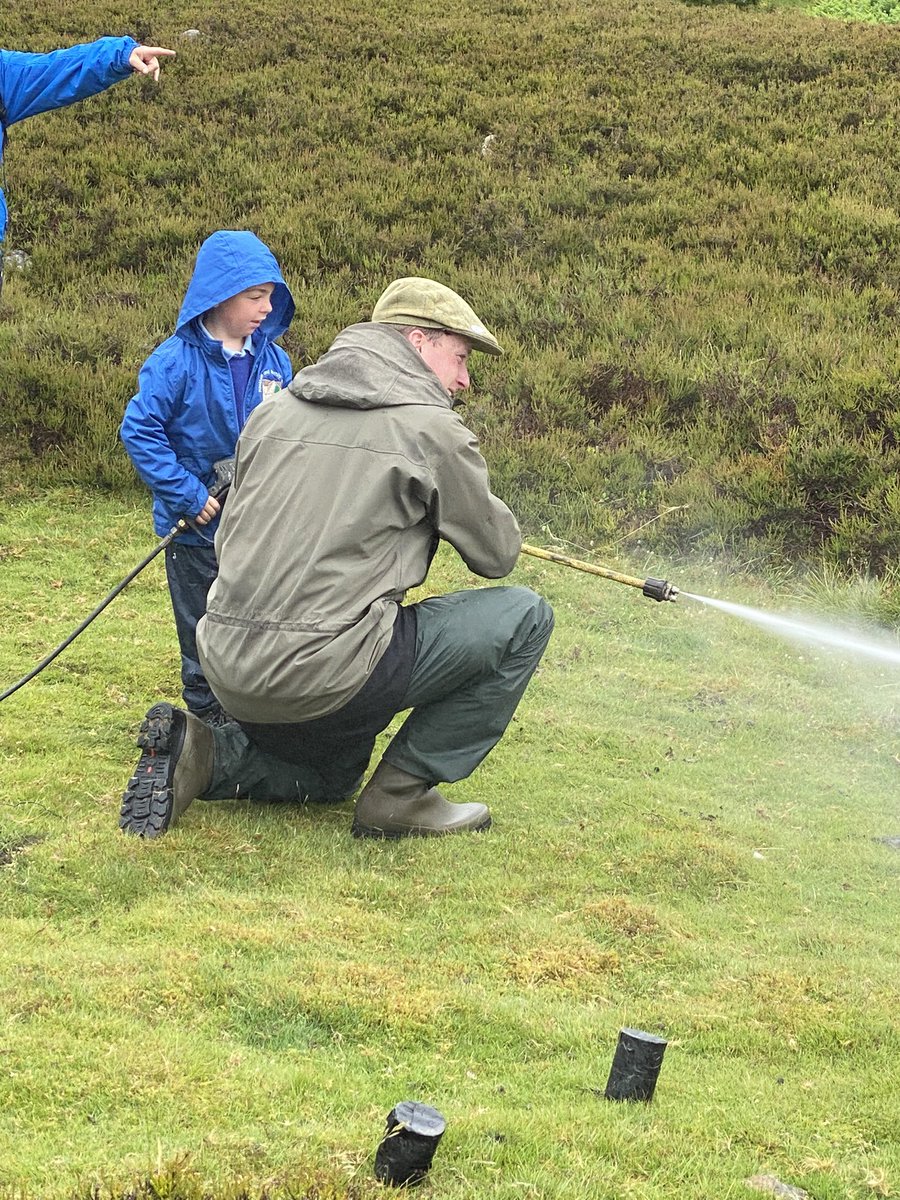 hackforthschool's tweet image. A wonderful day out, learning about our local moors: despite the weather 😀 Yorkshire Dales Moorland Group @MountainResqUK