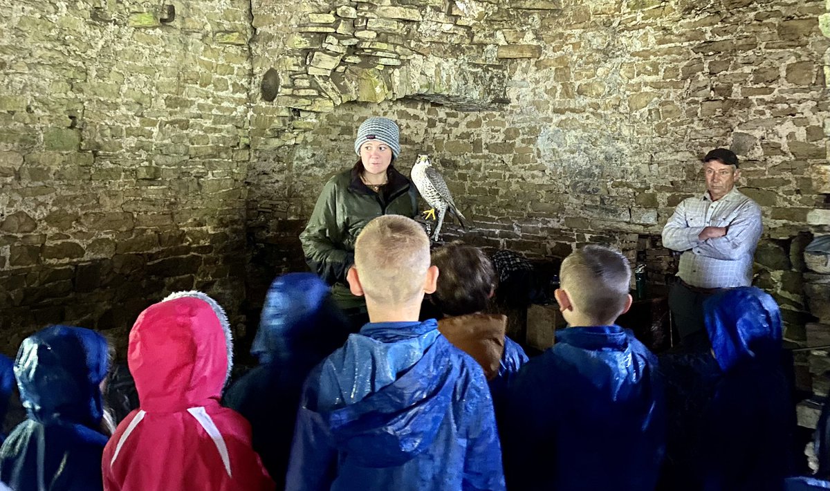 hackforthschool's tweet image. A wonderful day out, learning about our local moors: despite the weather 😀 Yorkshire Dales Moorland Group @MountainResqUK