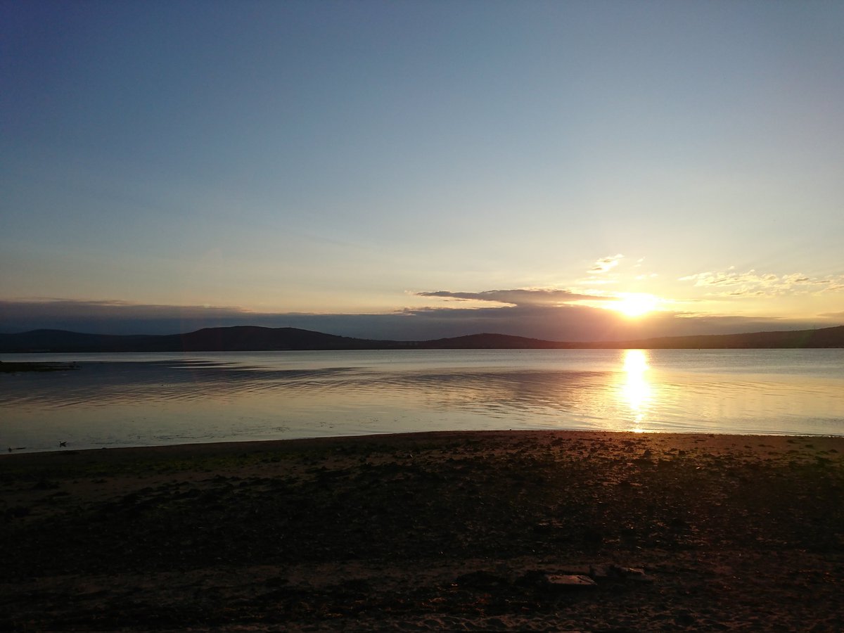 Beautiful sunset tonight #Holywood #CoDown