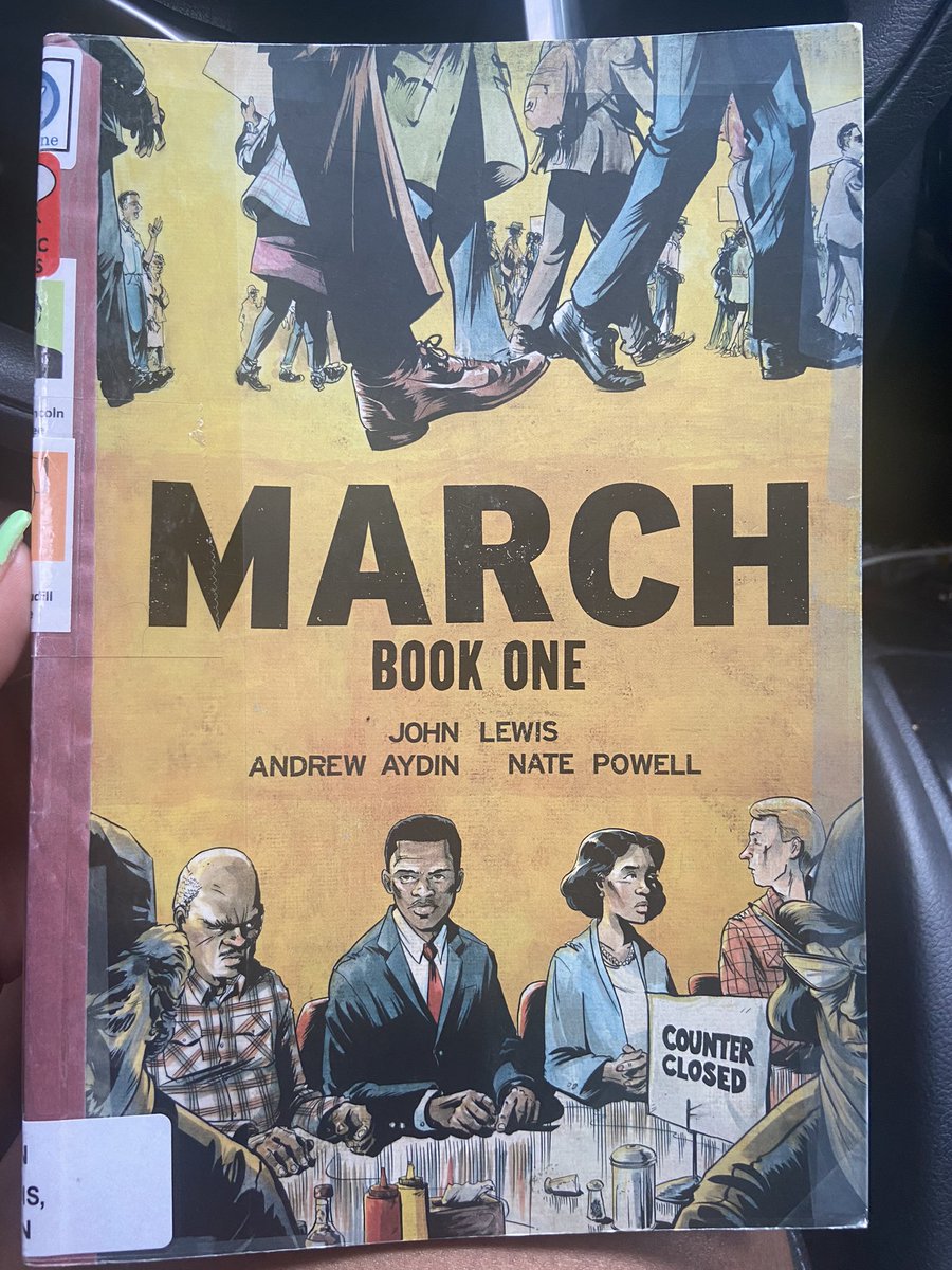 BlackIsLitOrg's tweet photo. We’ve never done a graphic novel before. Excited to get into this month’s book. Have y’all read this? #books #amreading #BookRecommendations https://t.co/8pEJmwbc9D