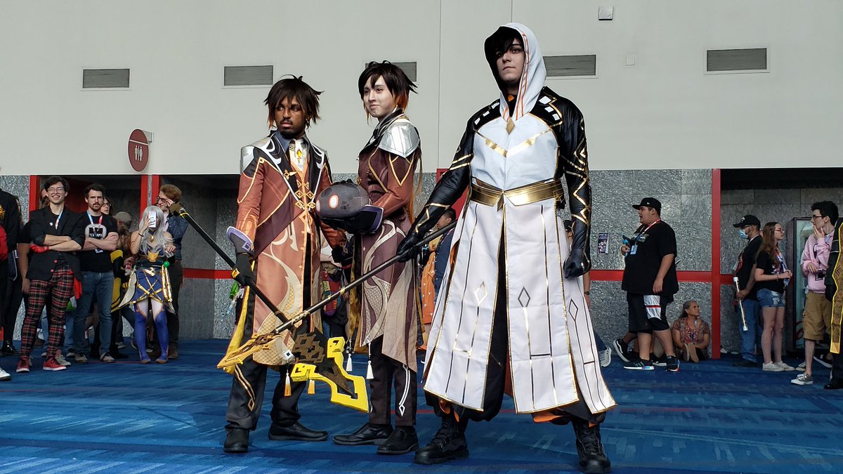 MinistryofOtaku's tweet photo. Here's some of the photos I have taken of the genshin impact photoshoot.

#animematsuri2021 
#animematsuri
#GenshinImpact https://t.co/qSJ6Mha4L9