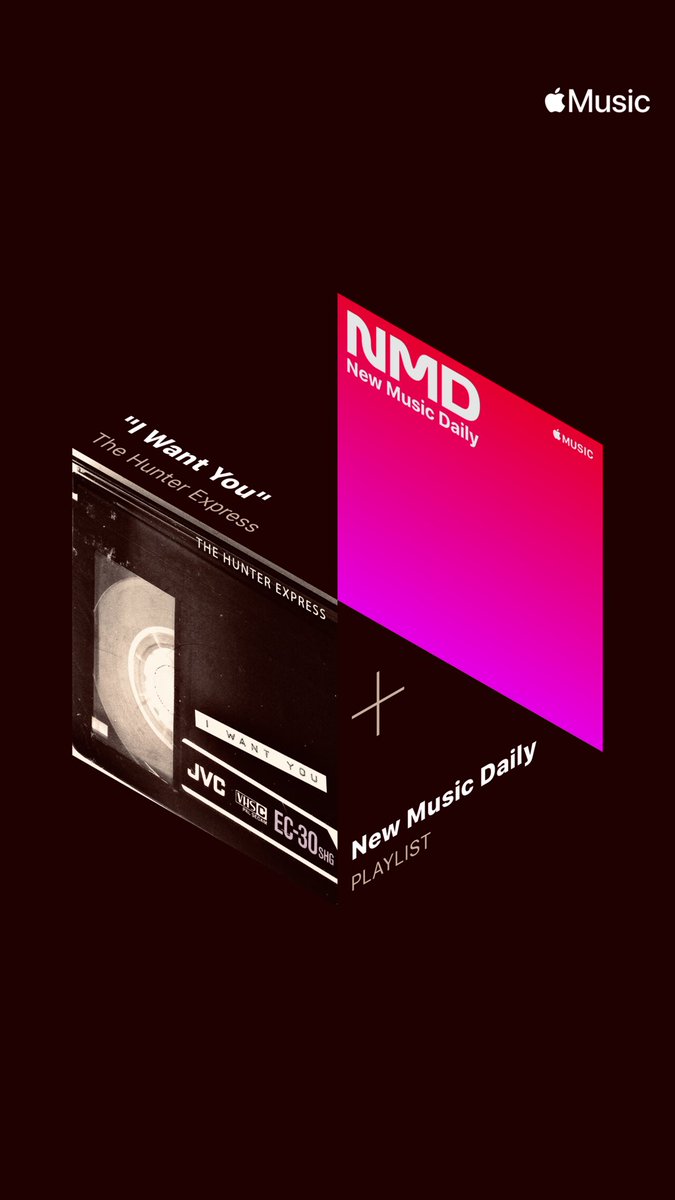 hunter_express's tweet image. Thanks @AppleMusic for adding I Want You to the New Music Playlist! #newmusic #applemusic #folkpop