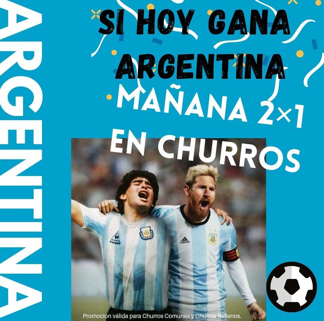 PreciosRosario2's tweet photo. Si somos campeones, mañana 2x1 en #ChurrosComunes y #ChurrosRellenos
📍 #LaChurreríaRosario
🌐 https://t.co/fxa8JOciAg
📲 3416122807
#VamosArentina 🇦🇷🇦🇷🇦🇷🇦🇷🇦🇷 https://t.co/akHPawCrsU