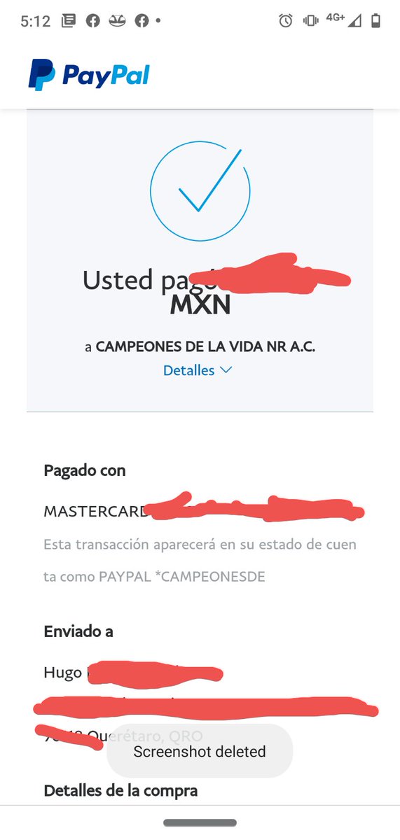 Hugotali's tweet photo. @c4jimenez @NARIZROJAAC Listo. Donen y pongan su captura de pantalla, no por alardear sino para que los demás se animen. https://t.co/duxOiOBk9U