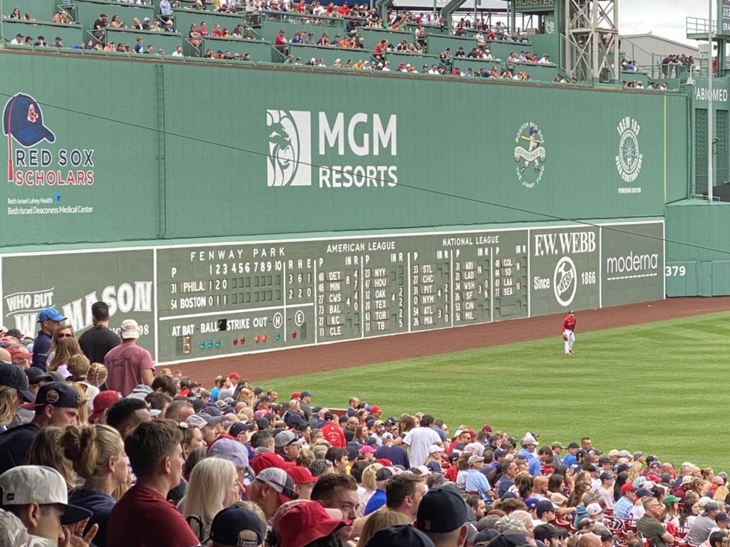 how tall is the green monster