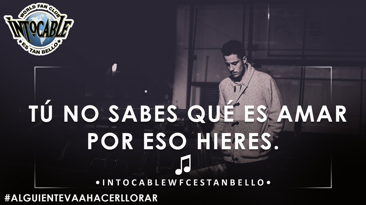 intocableworld1's tweet photo. @grupointocable Tú no sabes que es amar, por eso hieres...💖✨🎶
@IntocableRJM 
@serna_checho 
@marcoarizpe
#intocable #estanbello #intocablewfcestanbello https://t.co/zV5ZBBX7im
