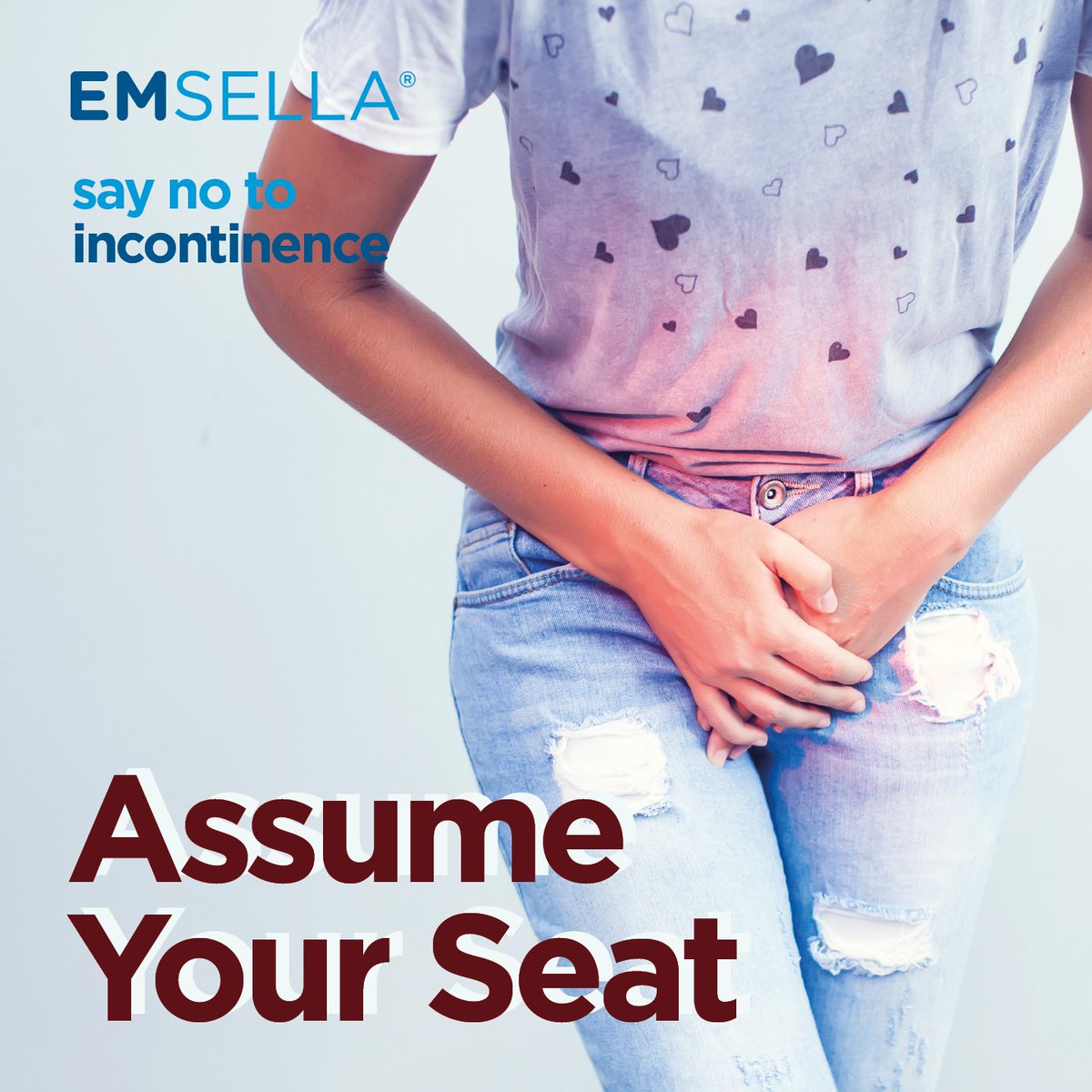 Two reasons to tell if you need #Emsella: 
• Urine leaks during an activity and/or when pressure is exerted on the bladder 
• Having sudden intense urges to empty your bladder, which you may or may not be able to restrain until you reach the bathroom
#pelvicfloor