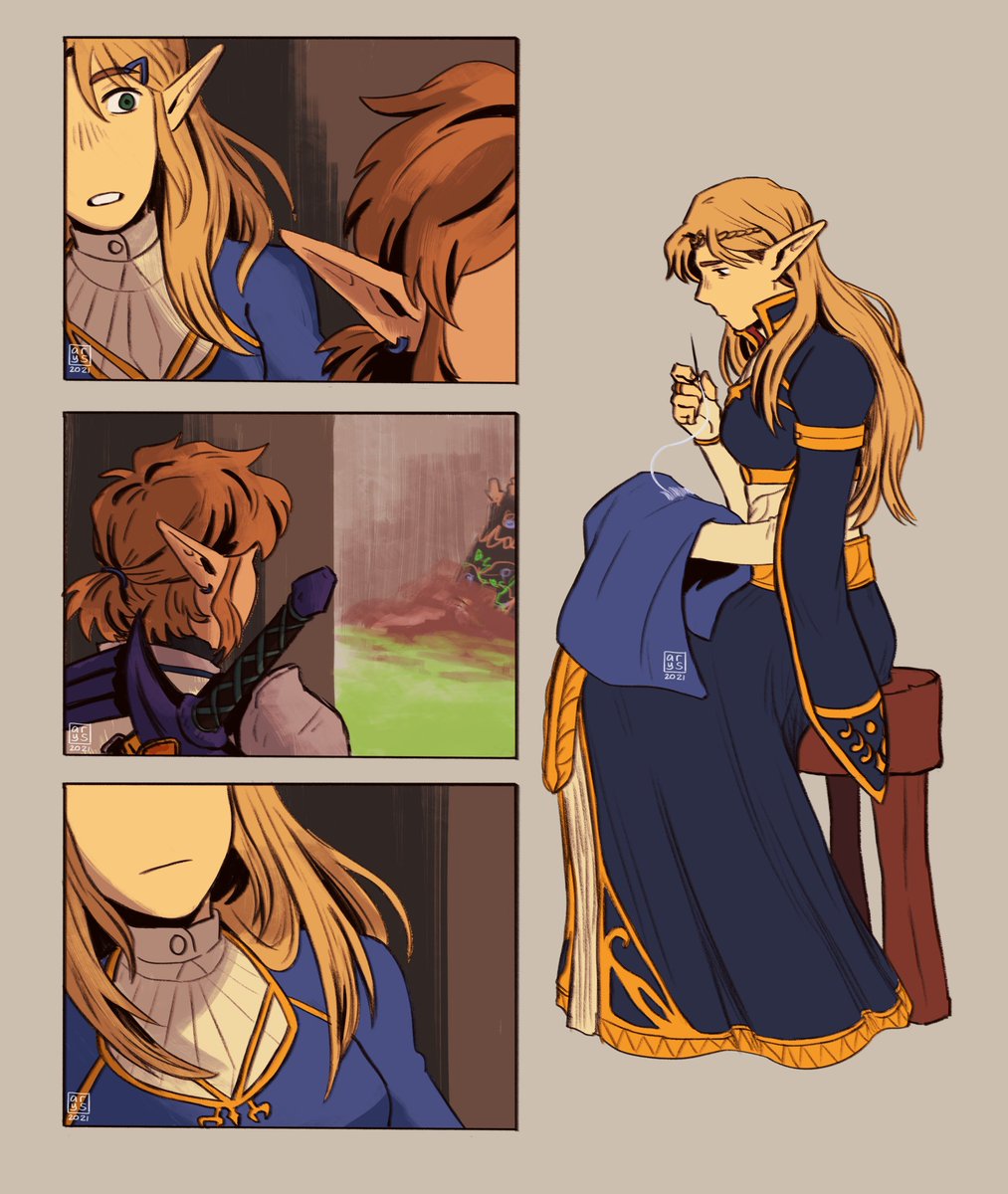 first meetings

#Zelda  #botw #zelink 