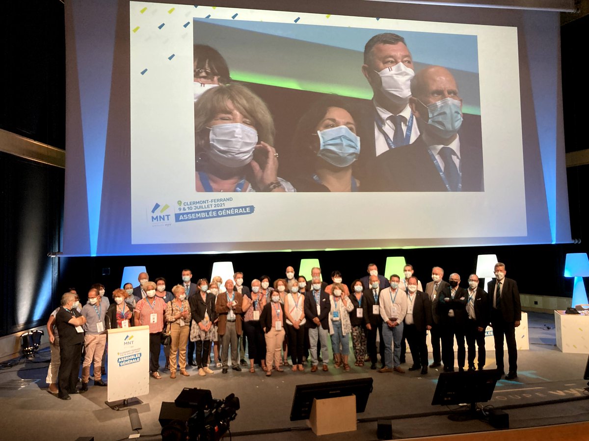 #AGMNT2021 L’ensemble des administrateurs forment désormais un collectif autour de Didier Bee, et j’ai toute confiance en l’intelligence collective pour mener à bien l’avenir de notre belle <a href="/mutuelleMNT/">MNT</a>.