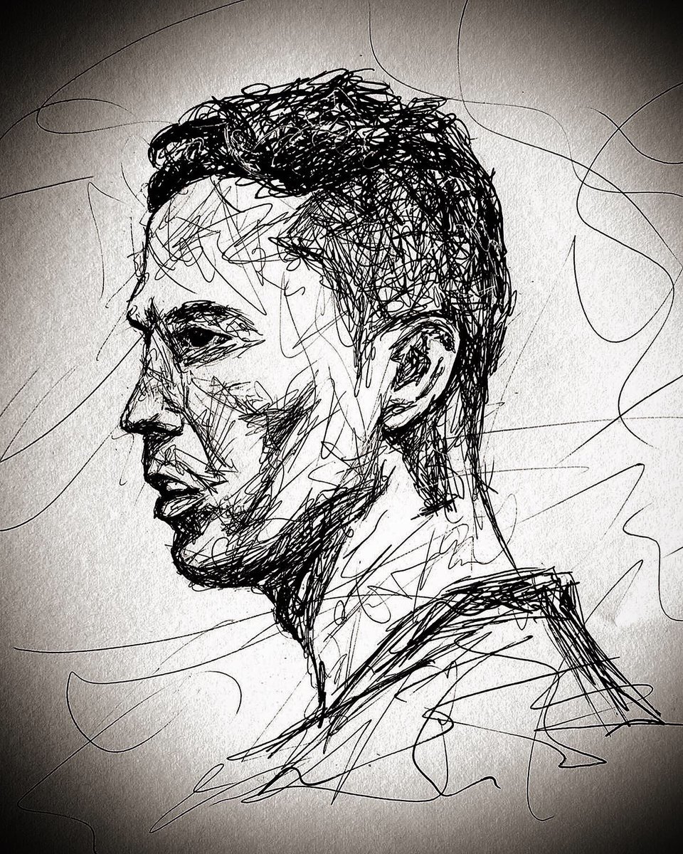 cristiano ronaldo pencil drawing