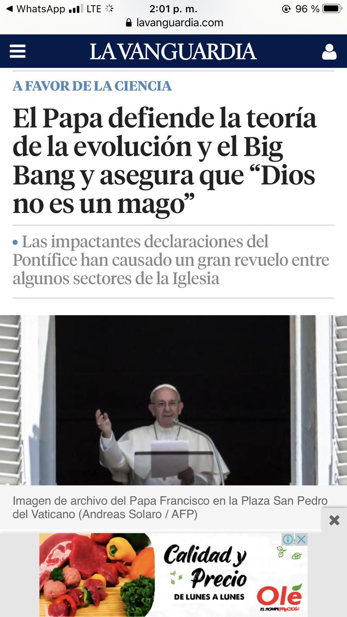 Debe leerse seriamente estas declaraciones. Me gustaria oir opiniones.