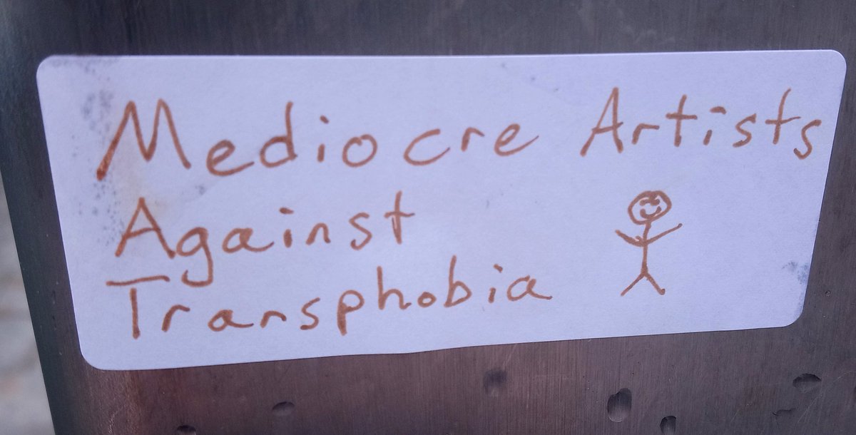 Dublin Stickers Against Transphobia tweet media