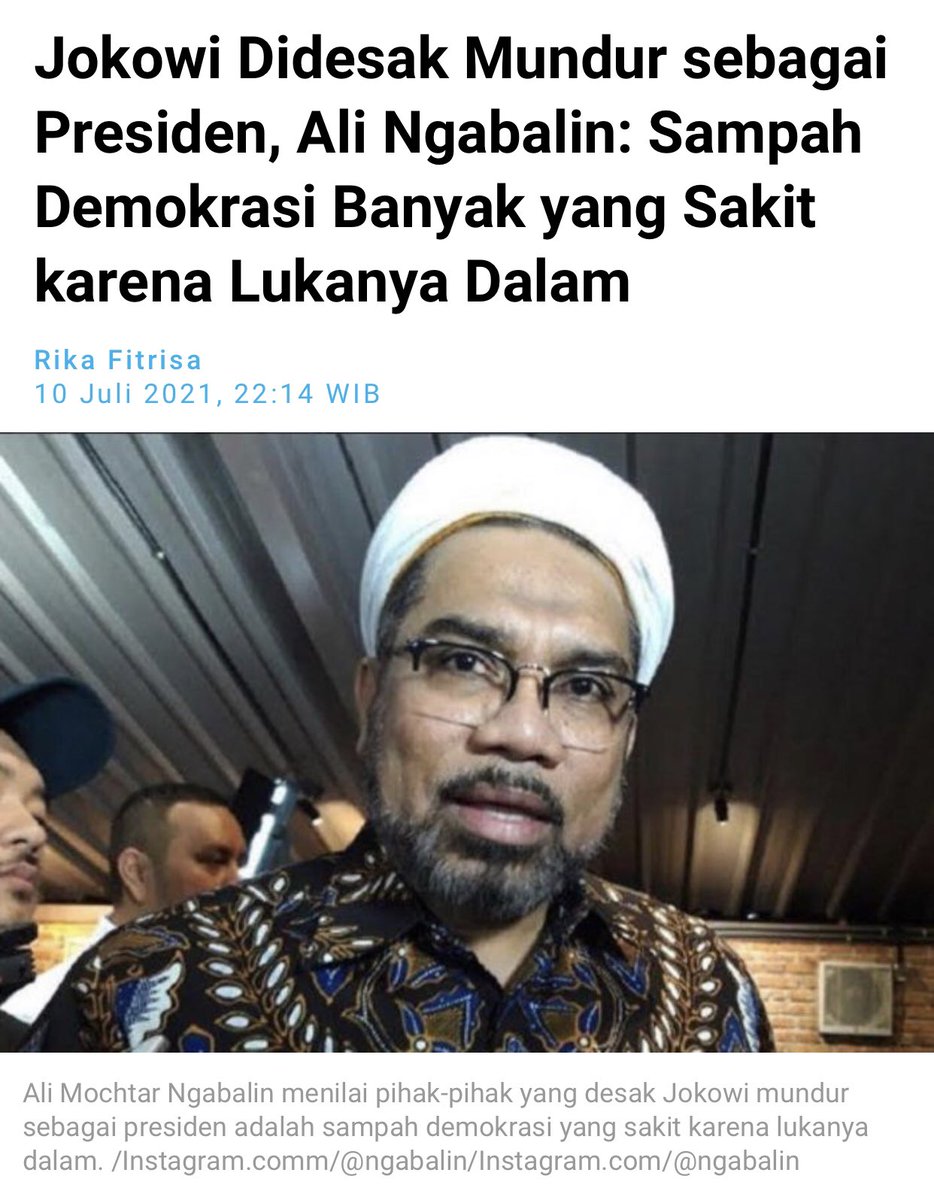 AliNgabalinNew's tweet photo. Cacat secara Intelektual, manusia berperadaban rendah, WN kls kambing setiap saat membual diruang publik memprovokasi massa utk gaduh saat  pemerintah full konsentrasi pd PPKM Darurat,sengaja melempar isu comberan watak komunis tulen kalian mghalalkan sgl cara. #WaspadaVampirisme https://t.co/88IvDDKWwR