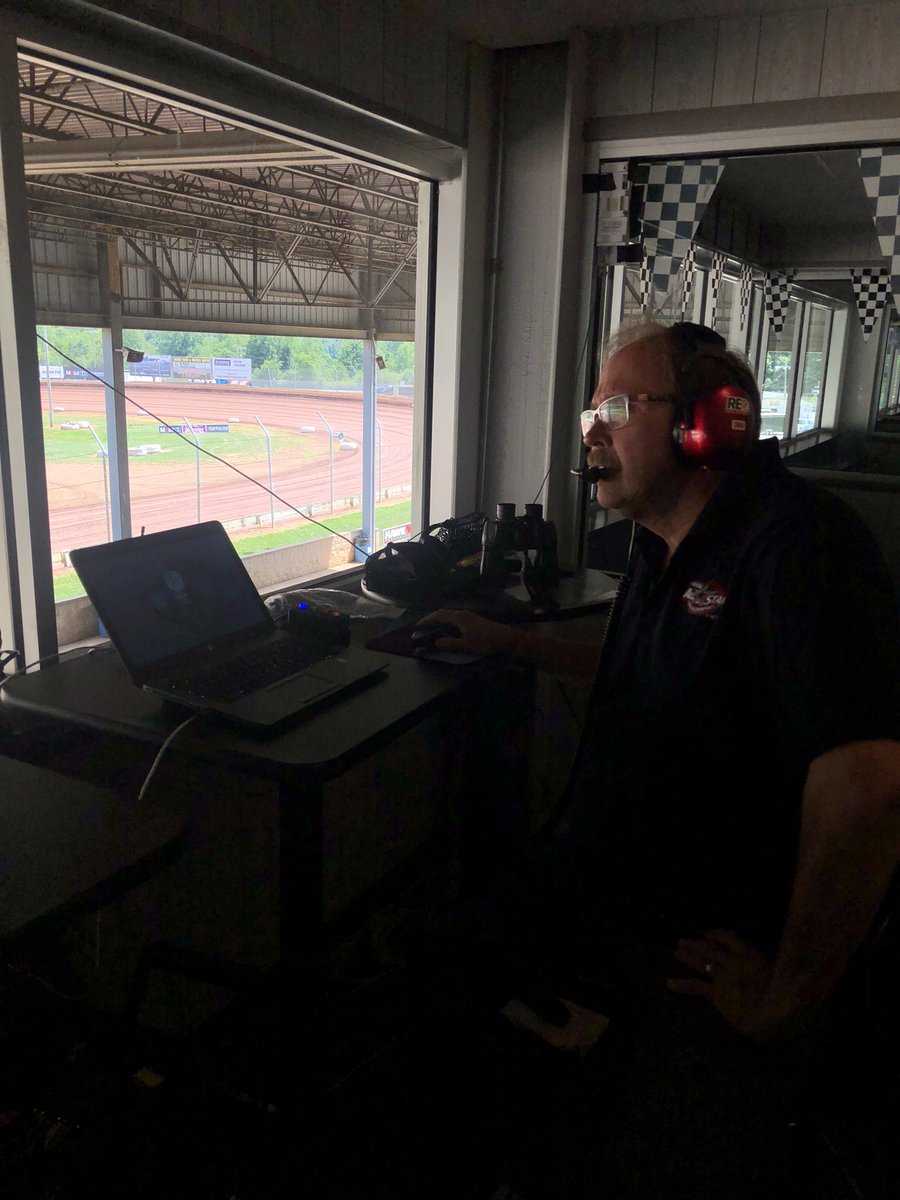 ComputerManRoss's tweet image. Set up at @SharonSpdwy for the @LouBlaneyMem with @ASCoC. #TweetYourSeat @FloRacing @WingedNation