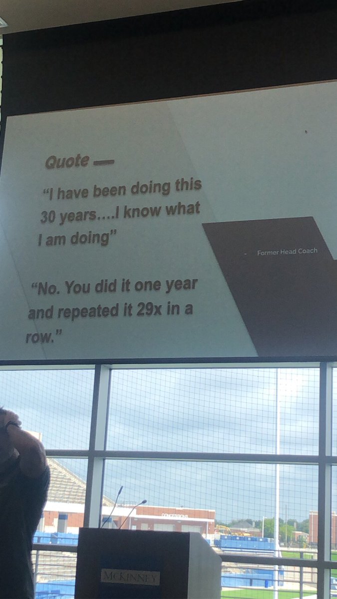 CoachJackson_WK's tweet photo. Learning a ton at @TFConsortium in McKinney. 

Coaches can find new ways to get better too. https://t.co/wqm6F48Xiy