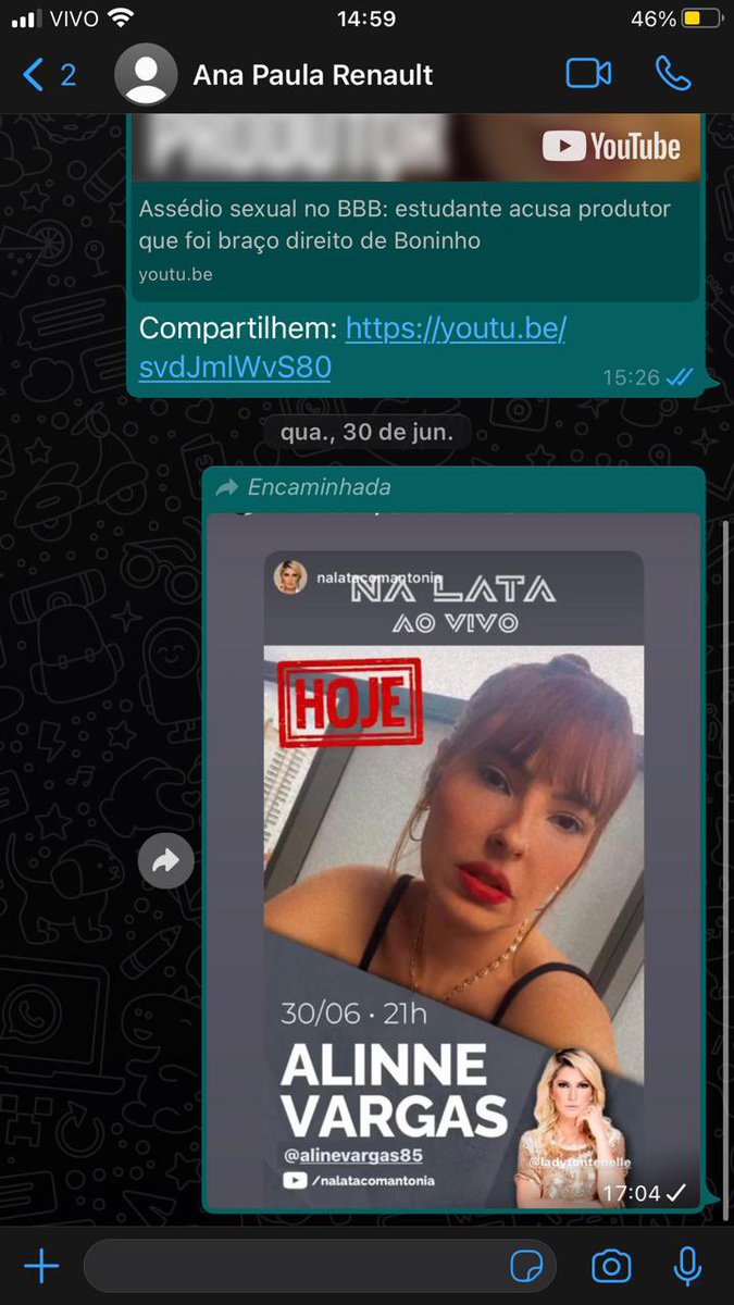 aline86702138's tweet photo. @pfofocalizando @anapaularenault já a dá voz a mulher, pq me bloqueou qdo mandei msg? Pedindo ajuda? Socorro? Vc está do lado da mulher só pra ganhar mídia aqui ou de verdade? @pfofocalizando https://t.co/gBdeSUoPDY