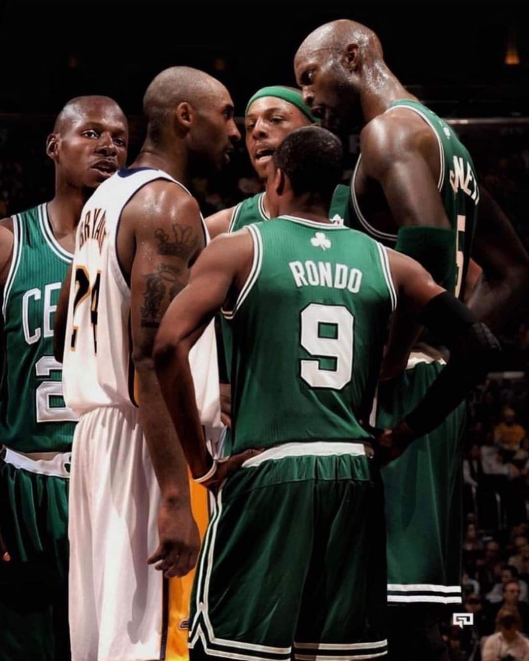 Chris Palmer on X: 'Kobe has the Celtics surrounded.   / X