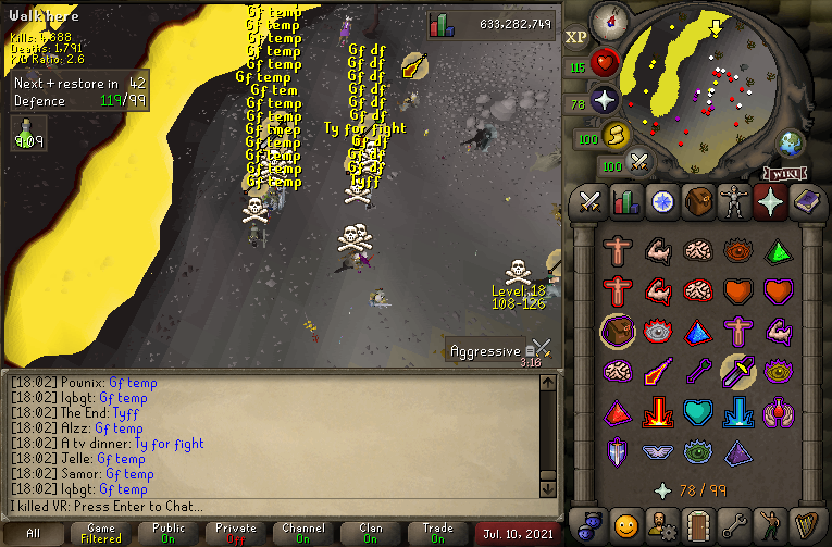 DivineForces's tweet image. We thank @TempestOSRS for another clean fight. By the amount of clean fights we have been getting, it looks like it is coming home! ⚽️