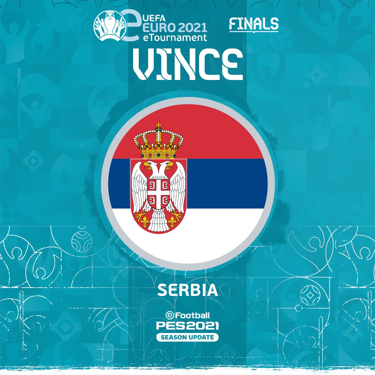 eNazionaleFIGC's tweet photo. La #eNazionale #TIMVISION #PES2021 si congratula con la Serbia per la vittoria alla seconda edizione del Campionato Europeo esport, #eEURO2021  🏆

Ringraziamo tutti i nostri spettatori per il sostegno ai nostri azzurri 🇮🇹

@TIM_Official  @TIM_vision 

#FIBRATIM https://t.co/bagRnVaODQ