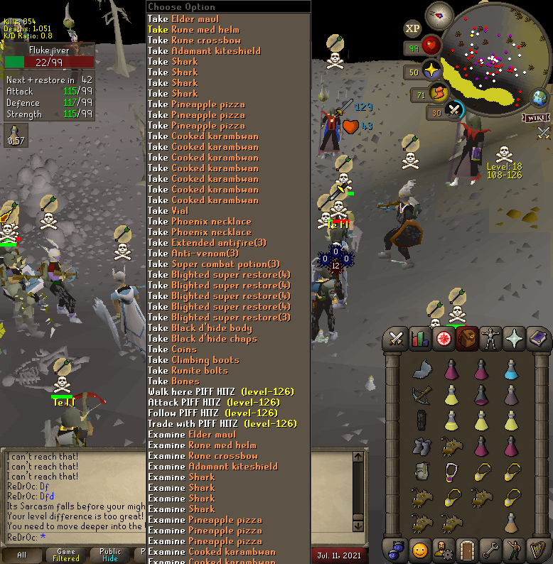 DivineForces's tweet image. We thank @TempestOSRS for another clean fight. By the amount of clean fights we have been getting, it looks like it is coming home! ⚽️