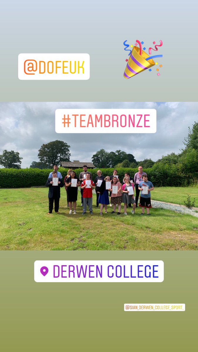 SteveE_Derwen's tweet photo. 💫 A day to Celebrate 

To achieve a @DofE award through a global pandemic shows resilience, determination and commitment.  What an inspiration !

Very well done all @DerwenCollege 

#WeAreDofE 
#RememberingFriends 🦋 https://t.co/RbqZodsN5M