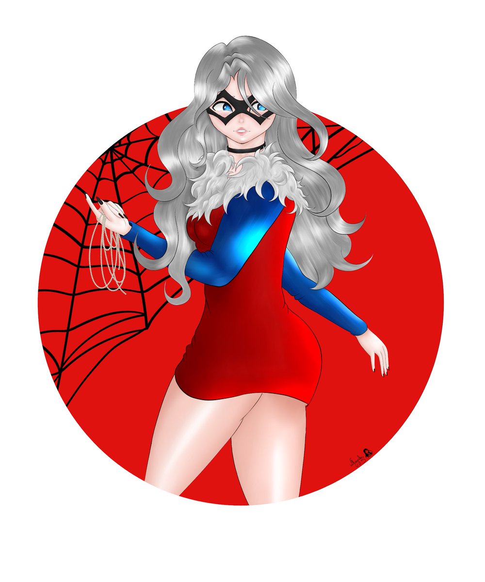 drawmatizing's tweet photo. Black Cat 🖤
This is a #dtiys I did of #redrawasm607 from #JScottCampbell ❤️
#blackcat #gatanegra #marvel #draw #drawing #desenho #spiderman #dibujo #anime #manga #그림 #illustration #arte #art #sketch #clipstudiopaint #homemaranha #digitalart #ilustração #drawthisinyourstyle https://t.co/ATw1CJNa7M