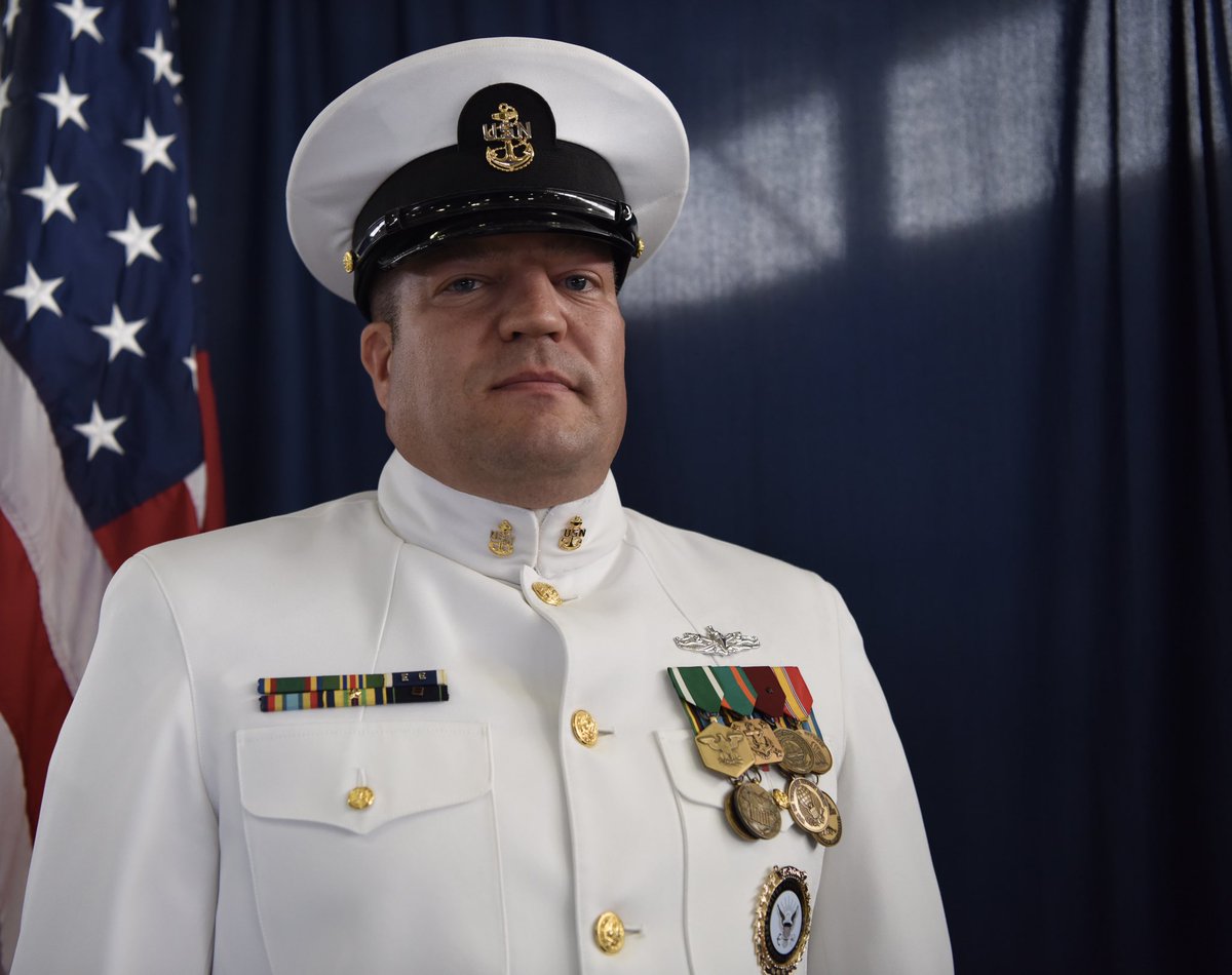 NrdSan's tweet photo. Congratulations BMC Davis and family on your retirement. #ntaggoldengate #navy #usnavy #forgedbythesea #navyretirement https://t.co/kG8X5d2KrD