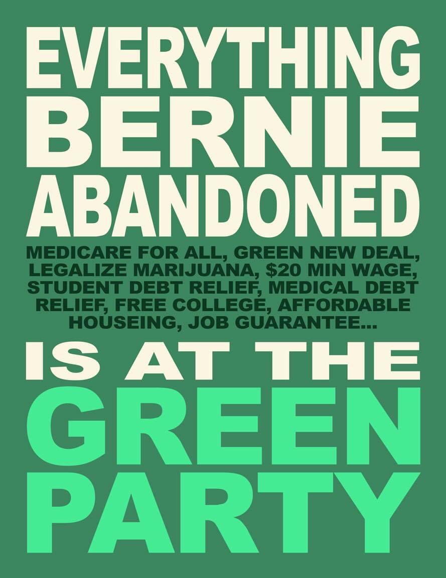 JustinBGreen1's tweet image. On the other hand, #GreenEnter.

We are a home for both #LeftLibertarians and #EcoSocialists.