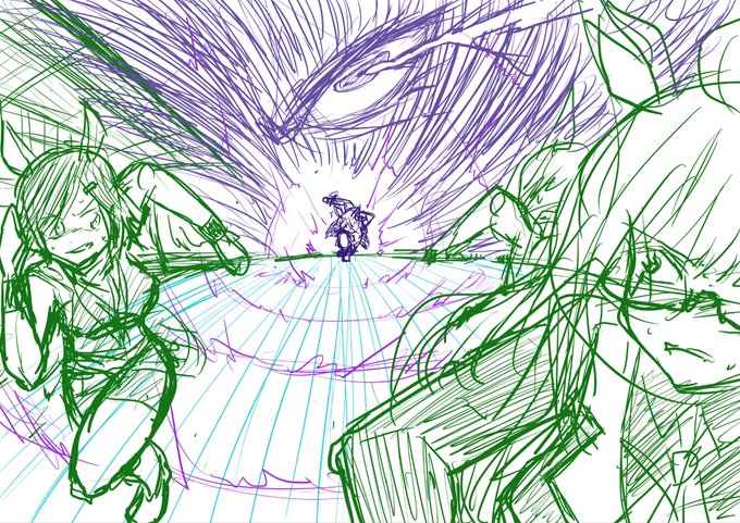 ラフ描きタイシン 