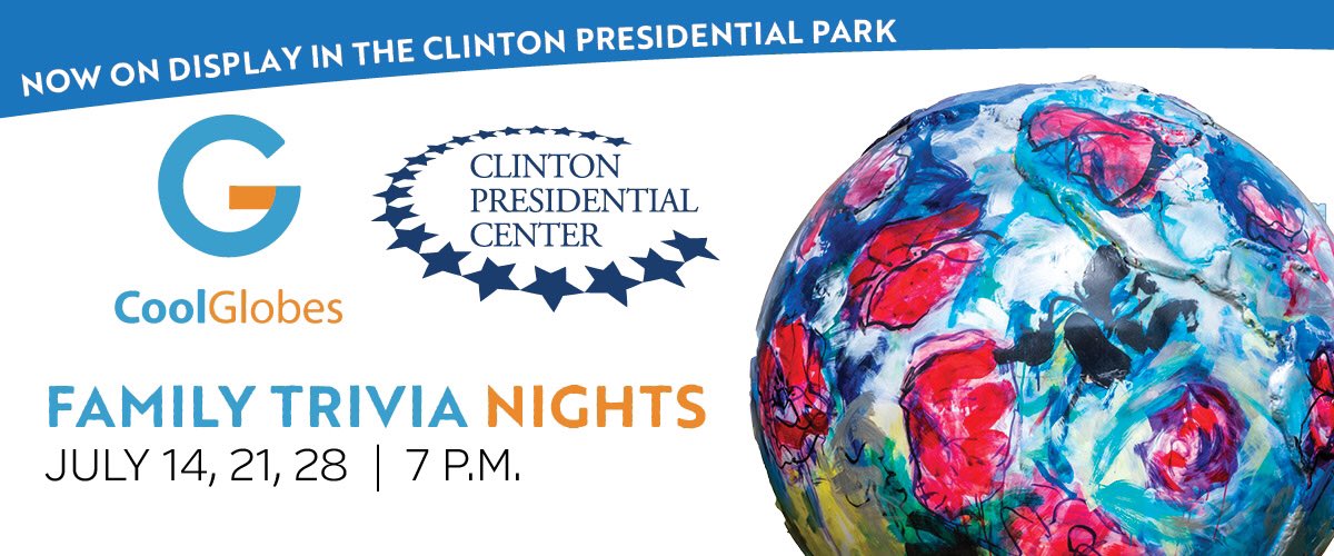 ClintonCenter's tweet photo. You can now have even more fun exploring our @coolglobes exhibit! Complete our Cool Globes Scavenger Hunt &amp; receive a FREE kids scoop from @weloveloblolly, &amp; sign up for one of our Family Trivia Nights for a chance to win a "cool" prize pack! More info: https://t.co/KzajB5j01b https://t.co/wmCQjM9szy