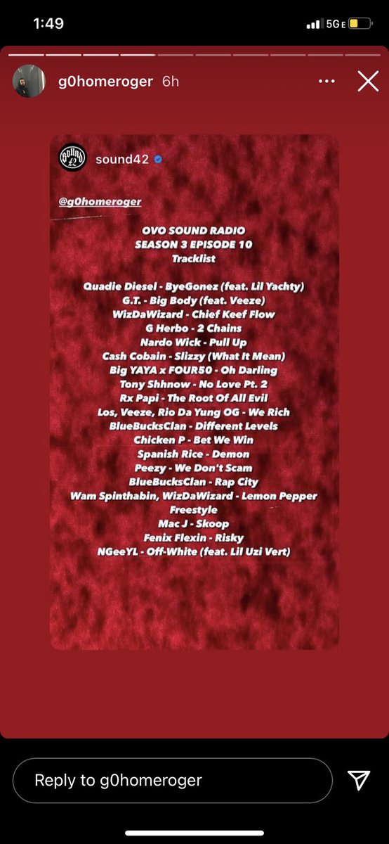 tonyshhnow's tweet image. s/o to dem boys over at @OVOSound 🗣☃️🦉 #nolovept2 #ovosoundradio 

soundcloud.app.goo.gl/eHKPLz1tdeR7Be…