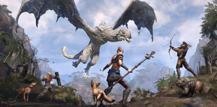 Zaninixo's tweet photo. ✨GIVEAWAY✨@TESOnline

Winners choice:
🔹Blackwood
🔹1500 Crown
🔹Torchbug Pet
🔹BBQ or Eerie Guar Pet
🔹ESO+ [PC]

How to Enter:
🔸Follow 
🔸Like &amp; RT
🔸Comment w/ platform &amp; region, let me know which code you are interested in!

~End's Sunday Night~

Good Luck! #WorldPlaysESO https://t.co/ALeGXLivva
