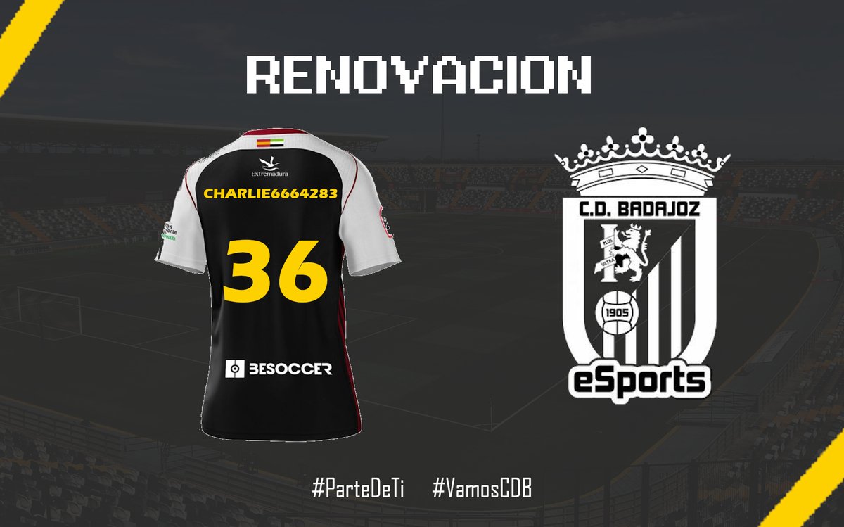 💥 RENOVACIÓN

👉 Anunciamos la continuidad de <a href="/CHARLIEJUANCAR6/">CHARLIE BARRIO</a> para defender nuestro escudo.

💨 CARRILERO
🧱 DEFENSA CENTRAL

¡¡SIGUE SOÑANDO CON NOSOTROS!!

#ParteDeTi #VamosCDB