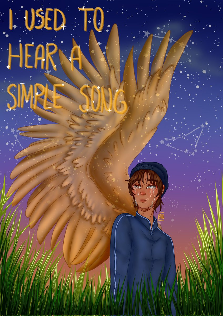 rainmirror_'s tweet photo. I used to hear a simple song ~

Yes I reuse my own background, what about it.

#quackityfanart #quackity #dsmpfanart https://t.co/fLigqLaYDY