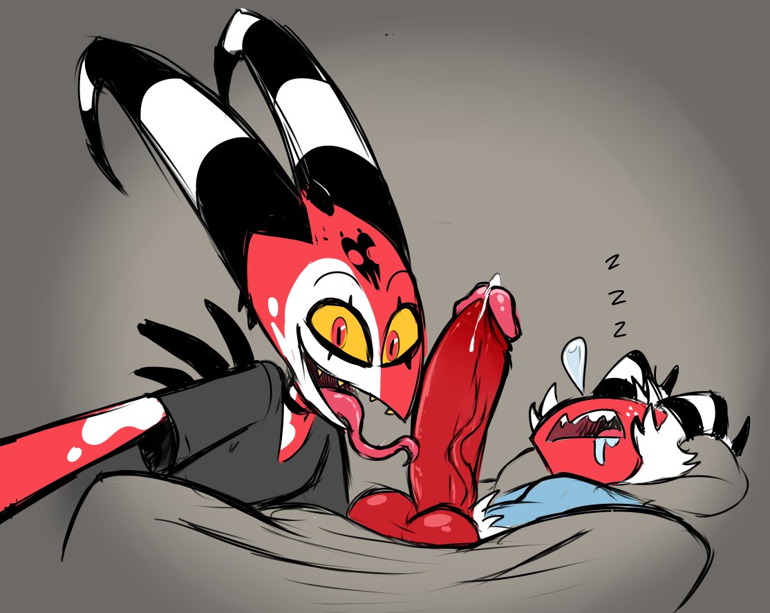 Gecko_Punk's tweet photo. BLitzo selfie n Moxxie wet "dream"

Patreon realease 
https://t.co/n4YJfoTGdQ https://t.co/pvxiCvP716