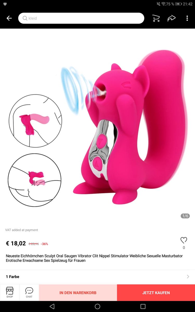 squirrelpics1's tweet photo. Gerade bei #Aliexpress entdeckt. Da gibst du "Eichhörnchen" in der Produktsuche und dann das 😂 😂 😂 #Pinksquirrel https://t.co/y8vX9zAgbc
