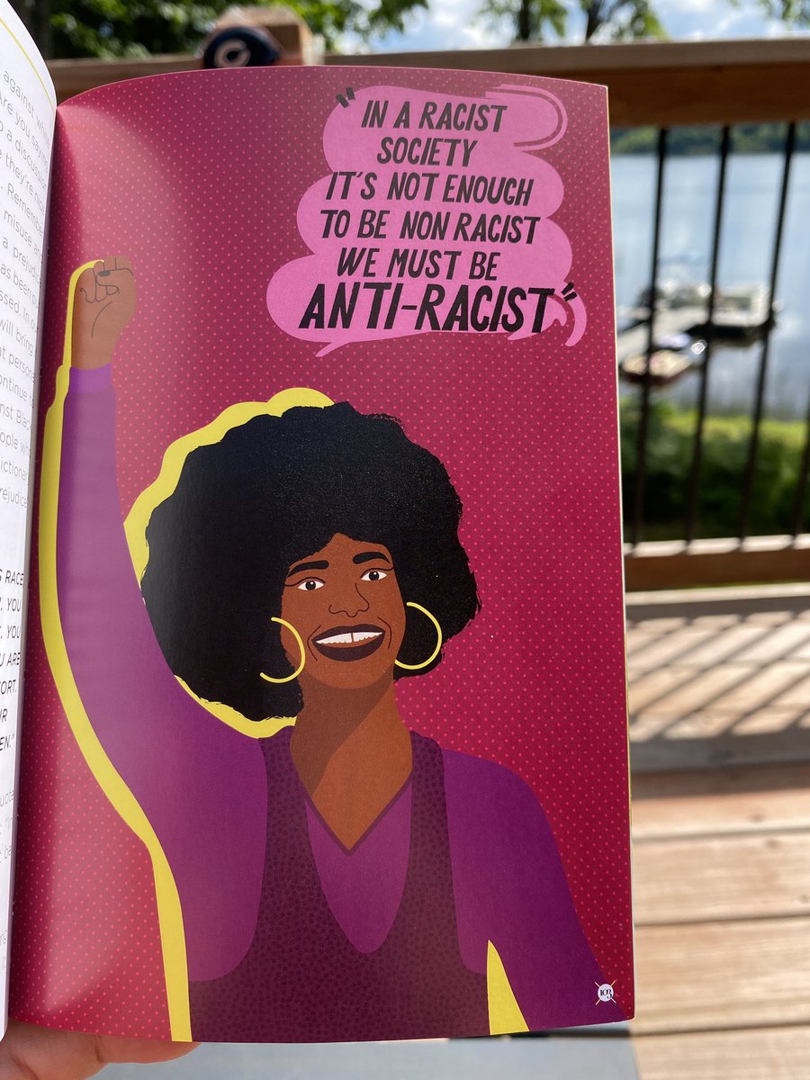 ProfeFrederick's tweet image. Just finished reading #ThisBookIsAntiRacist and I’m so inspired by @tiffanymjewell’s words and the art work by @4ur3liad. Highly recommend to add to your summer reading list. #alwayslearning
