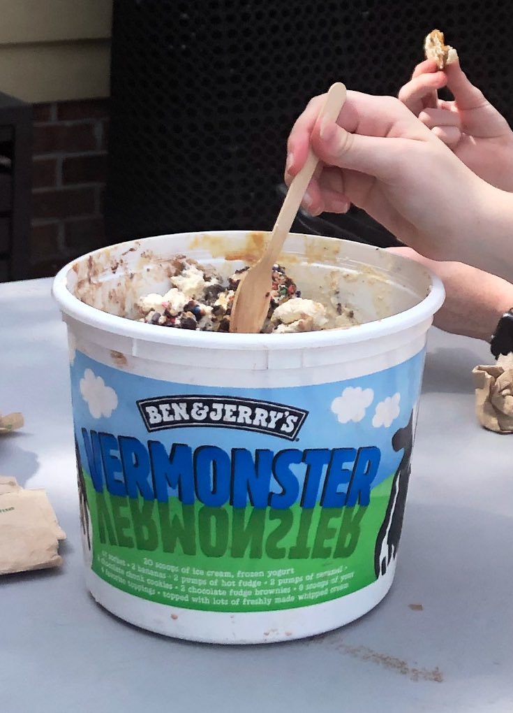 bryancburge's tweet photo. This just happened: #Vermonster
@benandjerrys https://t.co/R2bKfsDyMn