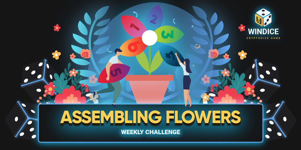 windiceio's tweet photo. Gather flower petals and assemble a flower in this weeks contest.

complete the tasks for a share of the 0.0052BTC prize pool.

https://t.co/yc89oxu49N

#crypto #casino #dice #slots #btc #xrp #dogecoin #faucet #ltc #xrp #bch https://t.co/btv2dlqJcn
