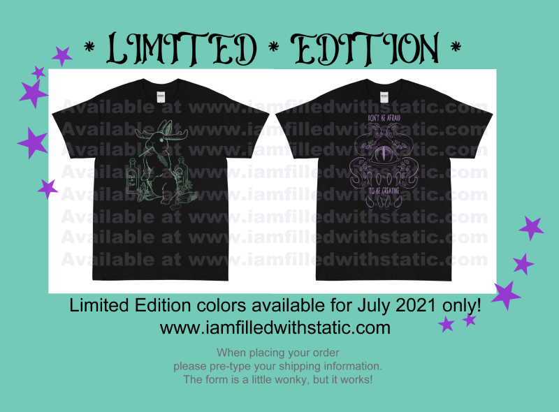 iafwStatic's tweet photo. July limited edition merch is still available! I just got mine in and I love how they look!

(The check out should work fine now, but please still check your address! The store is not responsible for lost packages.) https://t.co/Ye8qLkYYxJ