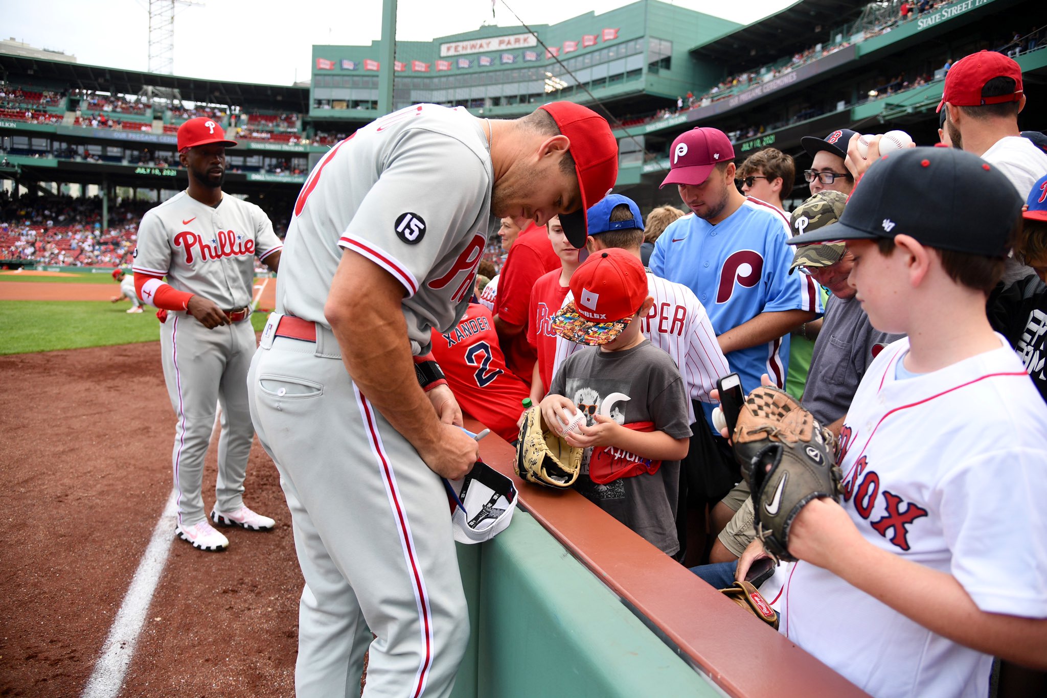 Signing Autographs Baseball