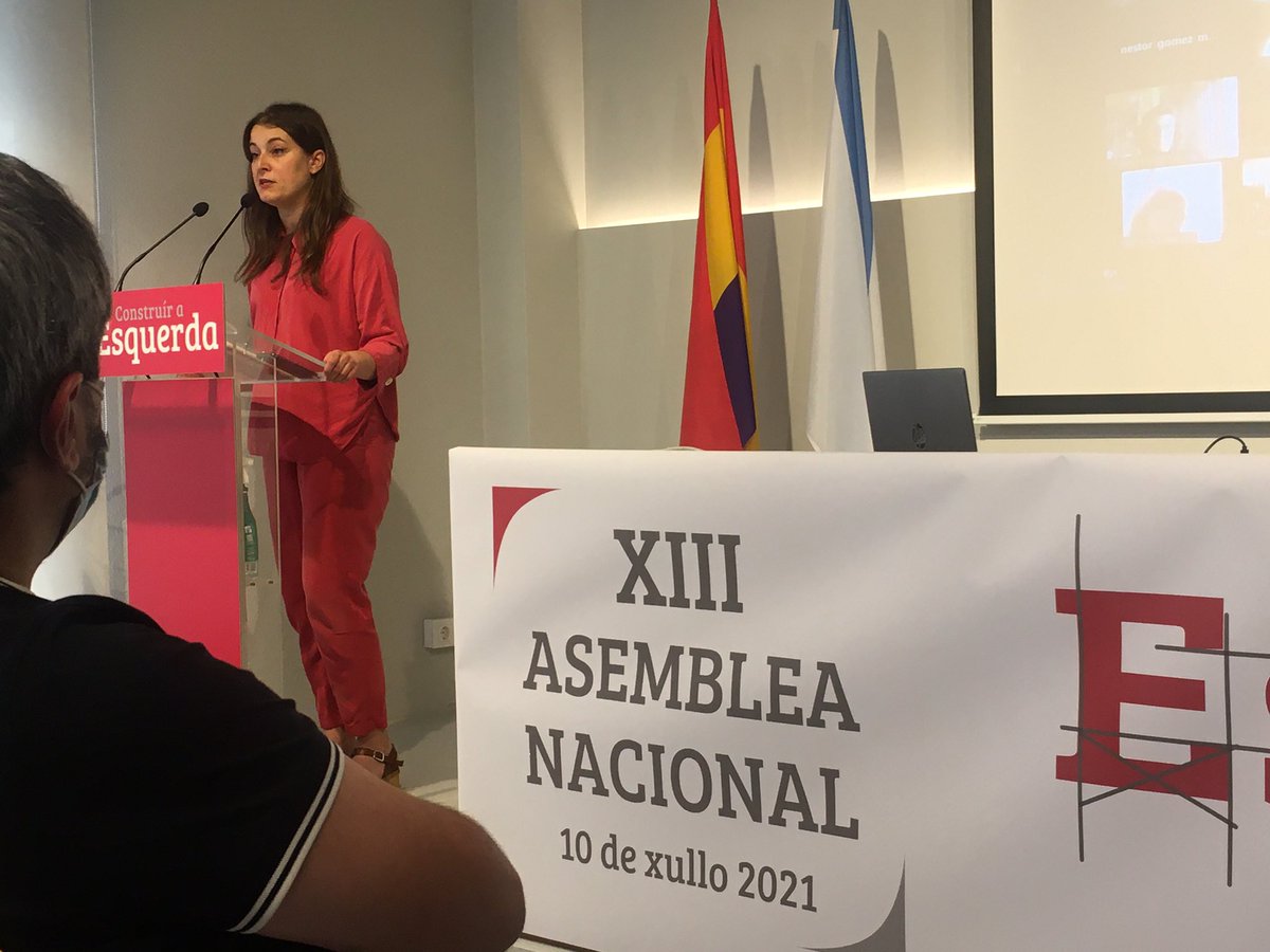 Hoxe celebramos a XIII Asemblea Nacional de Esquerda Unida coa que renovamos proxecto, dirección e folgos. ✊🏼