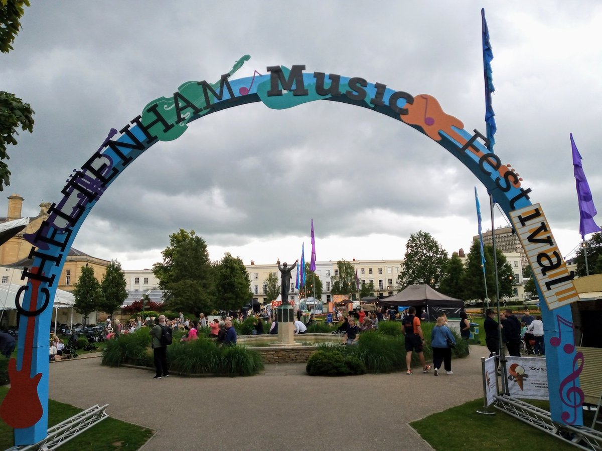 So good to be watching live music again #CheltMusicFest with friends and family. #YetisBreakfast were awesome!