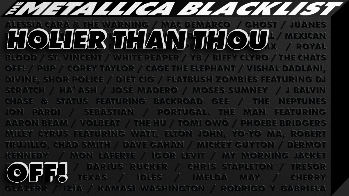 Recording this song was a catalyst in us putting together a new lineup. This track will always be special to us for that reason. 

Link to listen here: smarturl.it/TMB-HTT-OFF
Pre-Order / Pre-Save / Pre-Add #TheMetallicaBlacklist here: smarturl.it/MetallicaBlack… <a href="/Metallica/">Metallica</a>