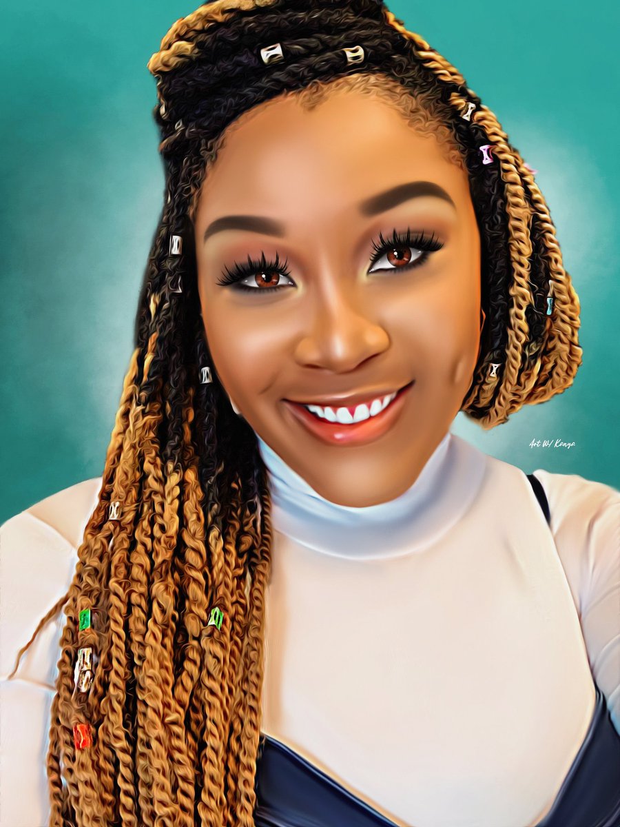 Lady_Zamar's tweet image. this is pretty..thank you for the fan art @art_with_kanya 🌸