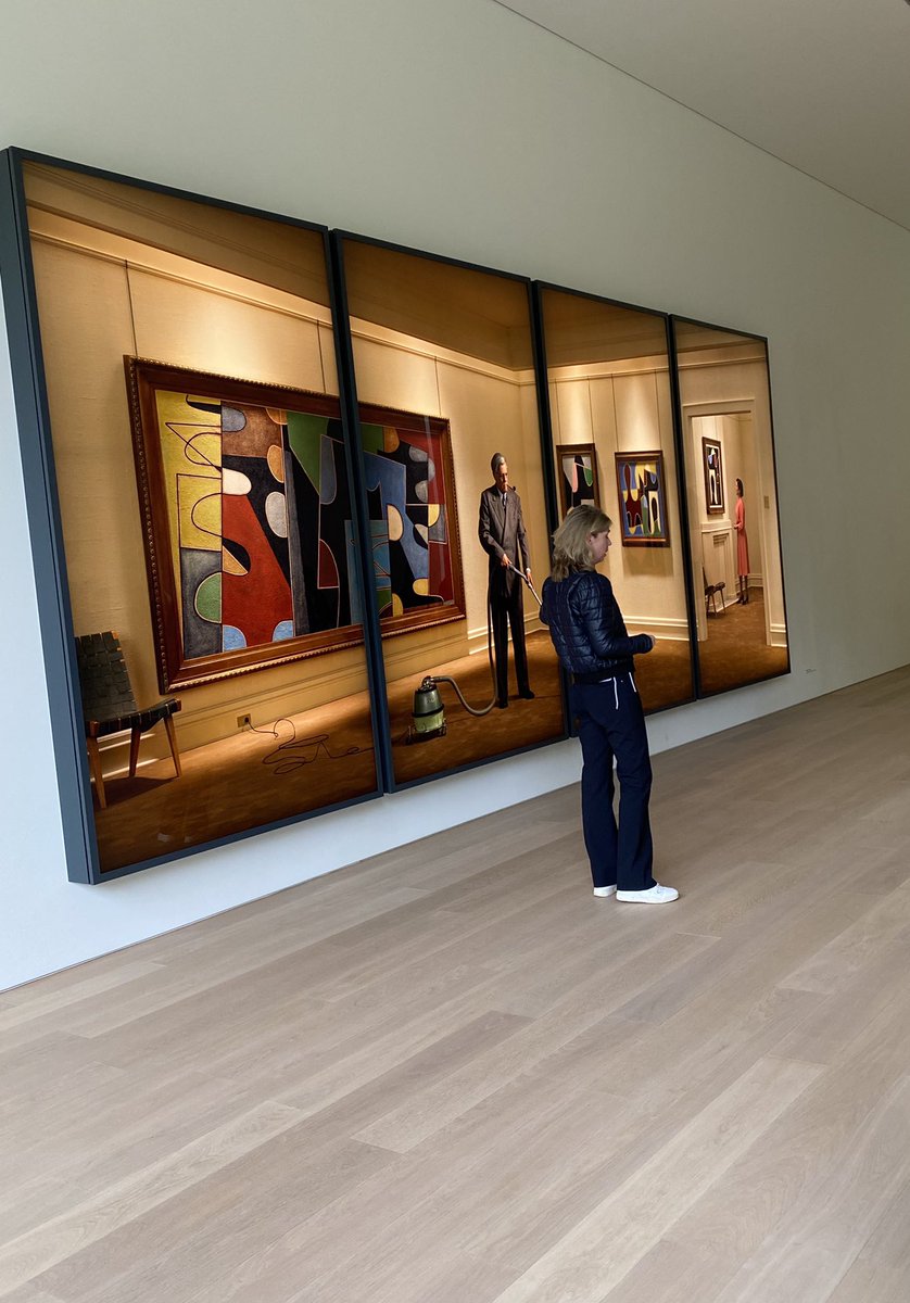 wethingezweerts's tweet image. Fantastische #robinrhode bij #museum #voorlinden