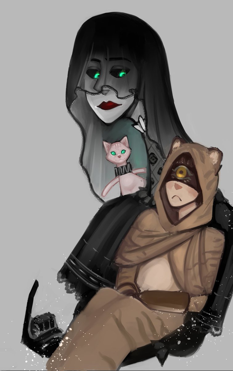 excited about ann carry accessory... survivors Will be my little meowmeows #IdentityV #IdentityVfanart