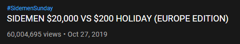 ZerkaaHD's tweet photo. 60 million @Sidemen https://t.co/zhY18Vbs5U
