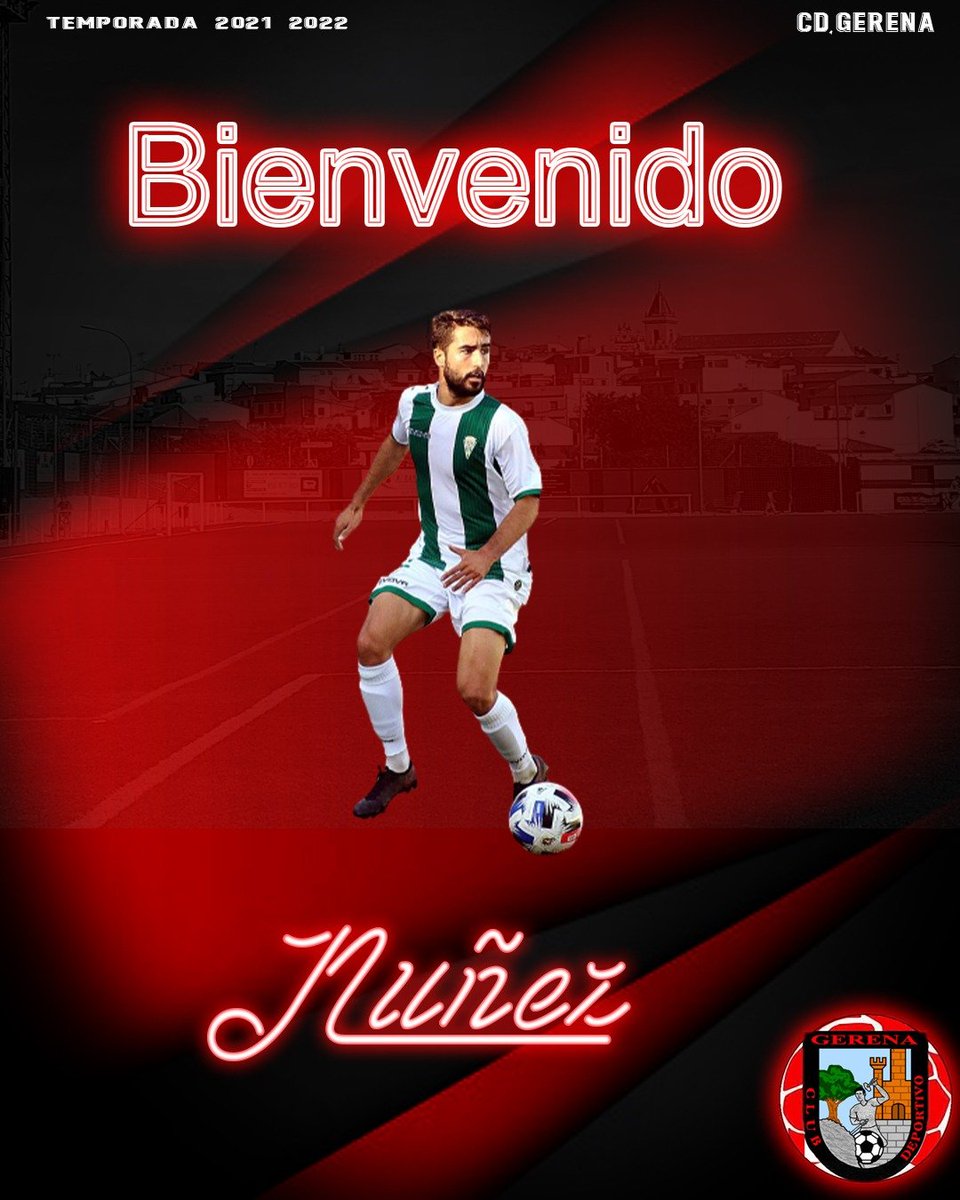 CD_Gerena's tweet photo. OFICIAL ▶️ Nuñez se convierte en nuevo jugador del #CDGerena.

¡Defenderá nuestro escudo con #GarraYCoraje! Bienvenido. ☺️❤️🖤 https://t.co/a85h05irn2
